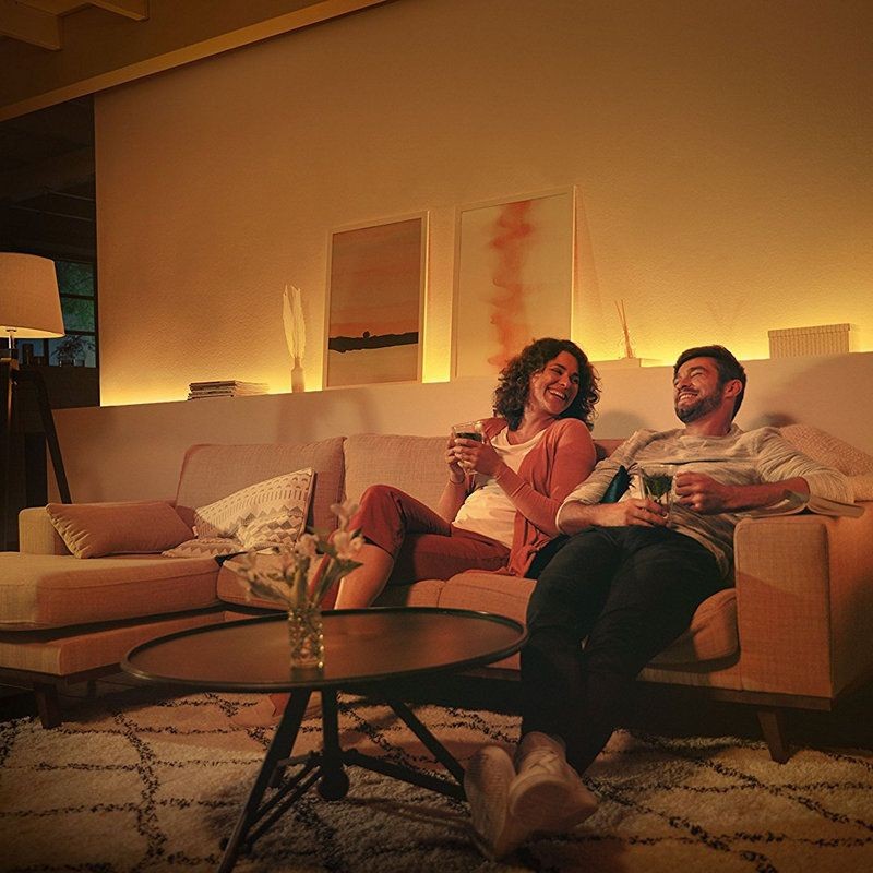 Lâmpada inteligente Philips Hue White Ambiance Pack x2 9,5W E27 Branco quente / frio - Item2
