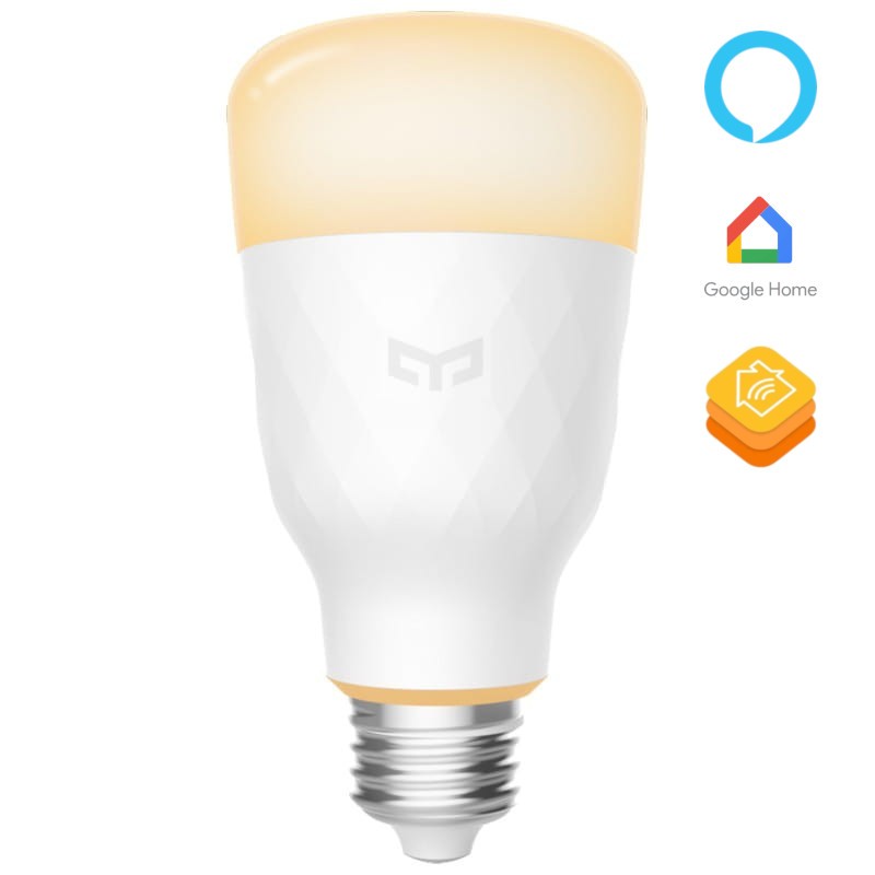 Lâmpada inteligente Xiaomi Yeelight LED Bulb 1S Luz Branca Fria/Quente Regulável