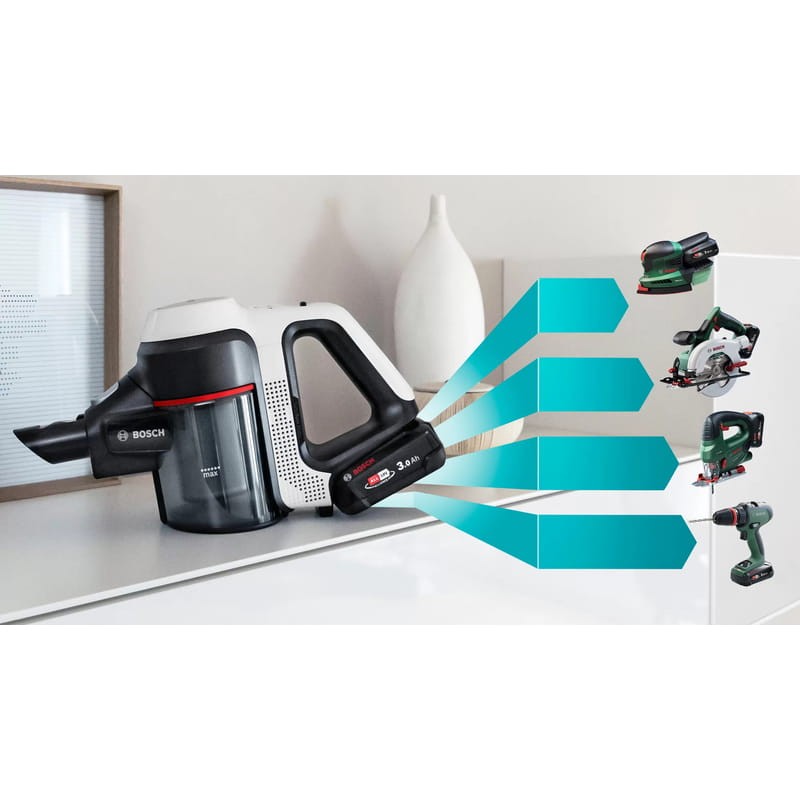 Bosch BBS711W Noir - Aspirateur sans fil/sans sac - Ítem4