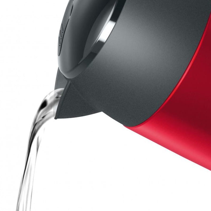 Bosch DesignLine - Hervidor Eléctrico Gris/Rojo - Ítem3