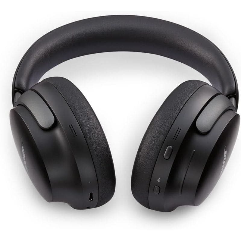 Par le bas de Bose Quietcomfort Ultra Noir - Casque Bluetooth