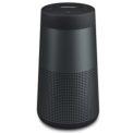Bose SoundLink Revolve Negro - Color Negro - Autonomía de 12 Horas - Resistencia IPX4 - Deflector Acústico Omnidireccional - Sonido 360º - Dos Radiadores Pasivos - Aplicación - Indicaciones de Voz - Transductor - Soporte Universal de Rosca - Ítem