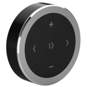 Botón Multimedia Bluetooth Plata con Soporte