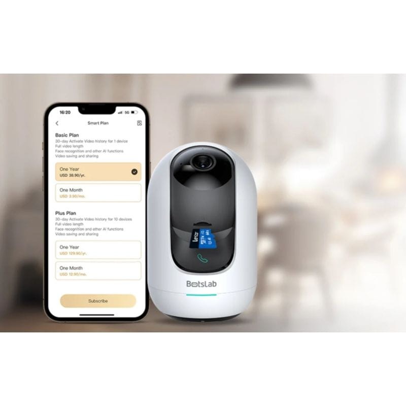 Botslab 2 Pro C221 5MP WiFI 5G Visión nocturna - Cámara de vigilancia - Ítem6