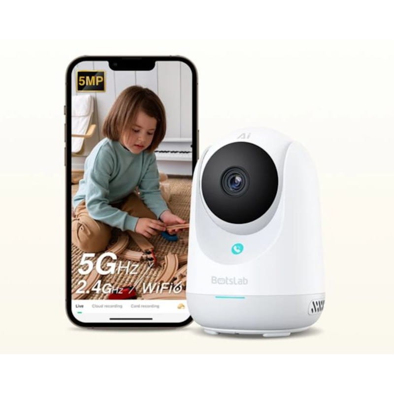 Botslab 2C Pro C222 5MP WiFi Visión nocturna infrarroja y a color - Cámara de vigilancia - Ítem6
