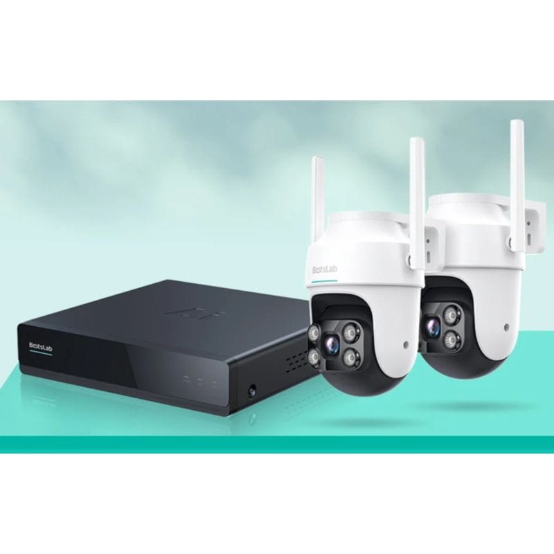 Botslab PT W312 4MP WiFi Visión nocturna - Cámara de vigilancia - Ítem7