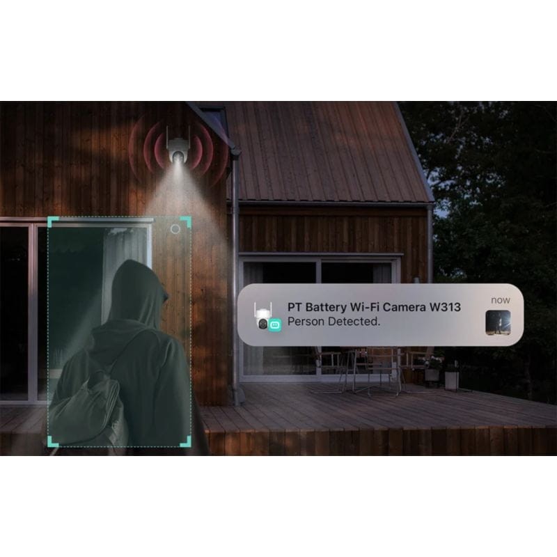 Botslab PT W313 Painel Solar WiFi 3MP - Câmara de Vigilância - Item12