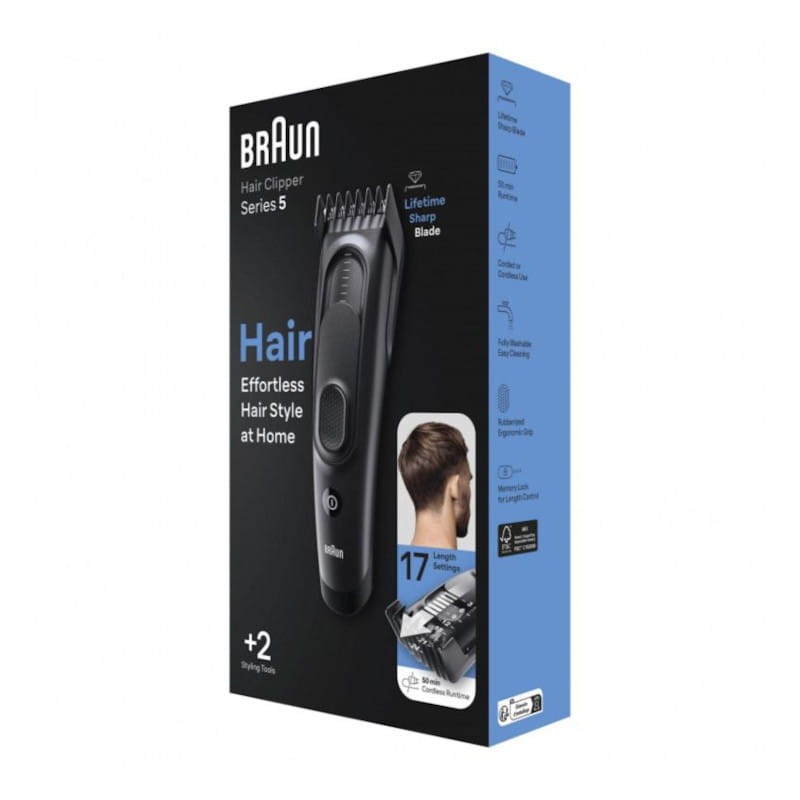 Braun Series 5 HC5330 17 réglages Noir - Tondeuse à cheveux - Ítem2