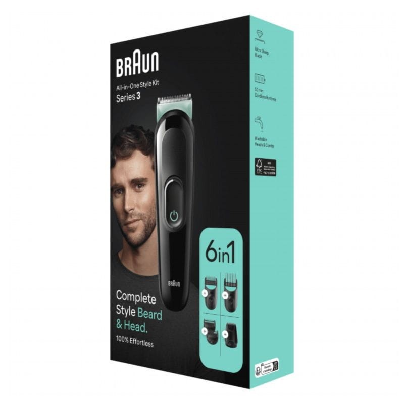 Afeitadora eléctrica Braun MGK3411 6 en 1 Negro - Ítem3