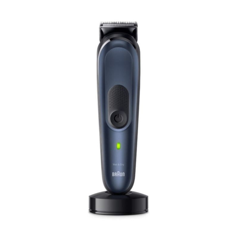Recortadora Multifunción Braun MGK7421 Waterproof Negro/Azul - Ítem