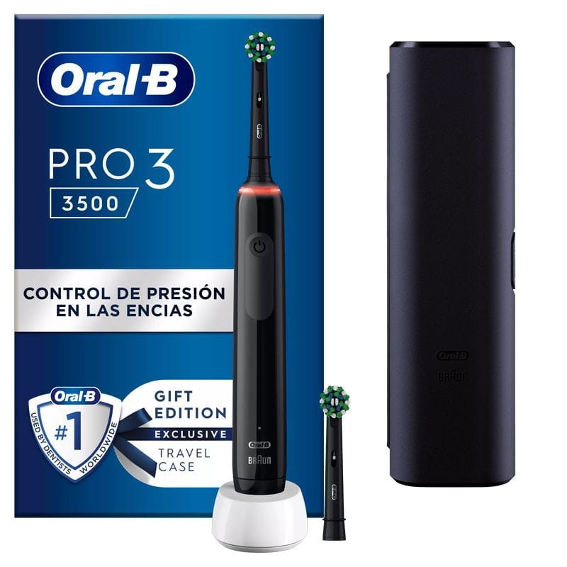 Braun Oral-B Pro 3 3500 Escova de Dentes Preta - Item5