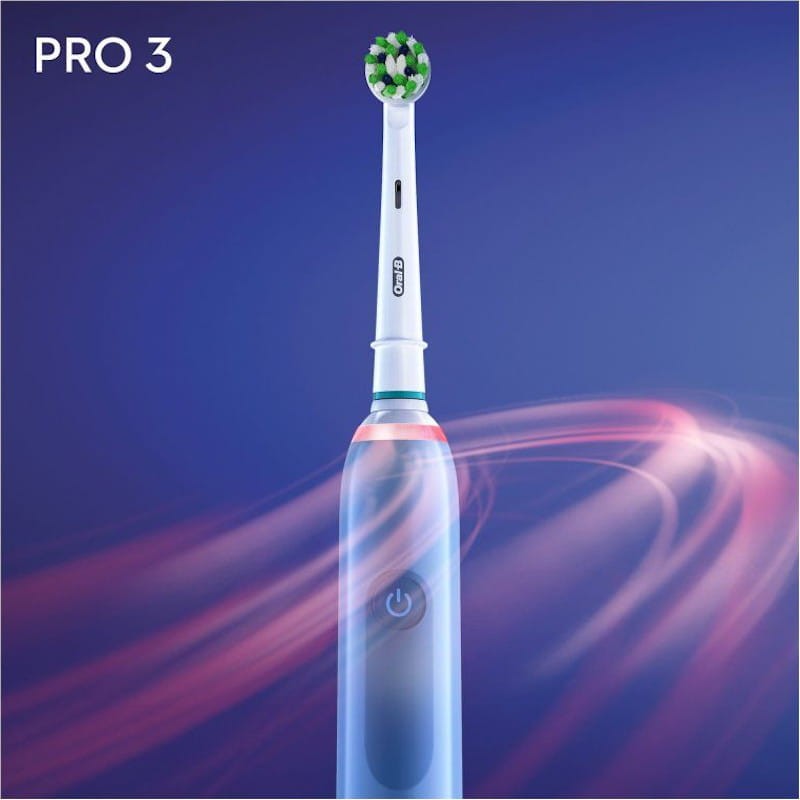 Braun Oral-B PRO 3 3700 Escova de Dentes Azul - Item1