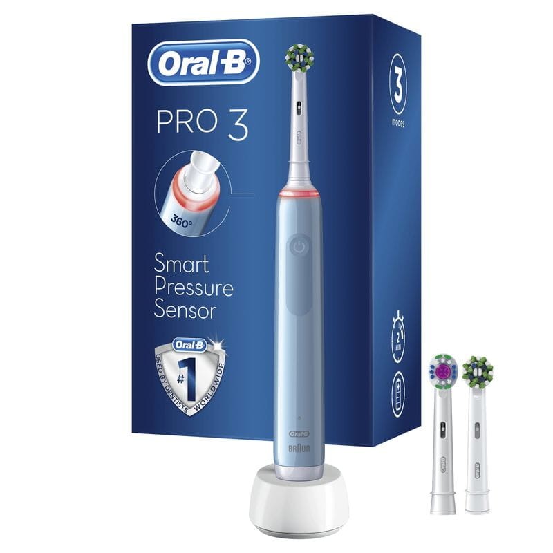 Braun Oral-B PRO 3 3700 Escova de Dentes Azul - Item4