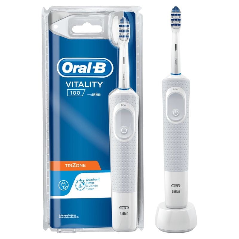 Oral-B Vitality 100 TriZone Cepillo de Dientes Blanco - Ítem1