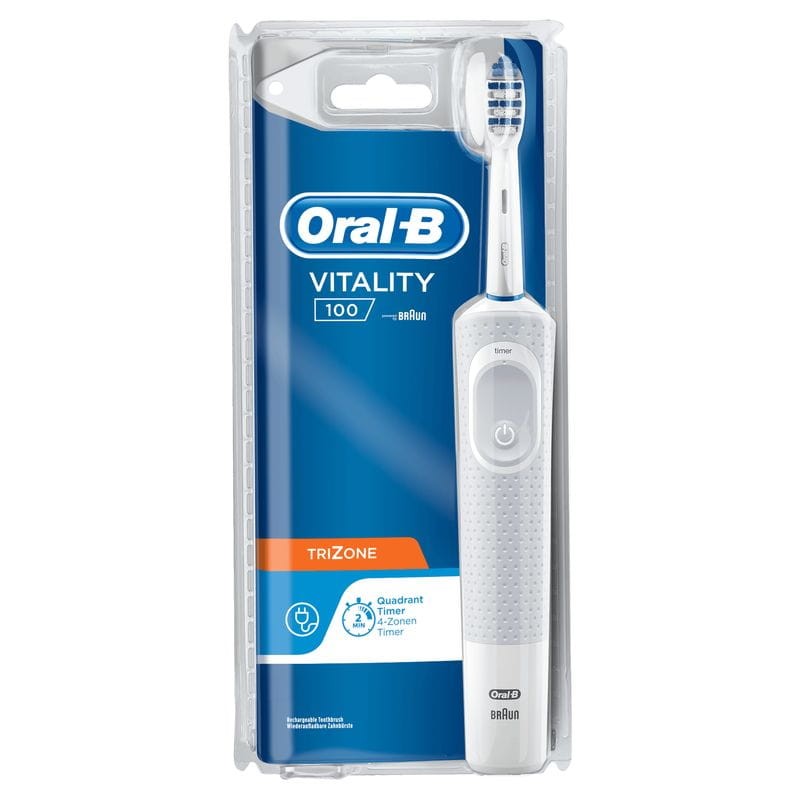 Oral-B Vitality 100 TriZone Cepillo de Dientes Blanco - Ítem3