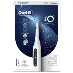 Brosse à Dents Électrique Braun Oral-B iO Series 5 Blanc - Boître