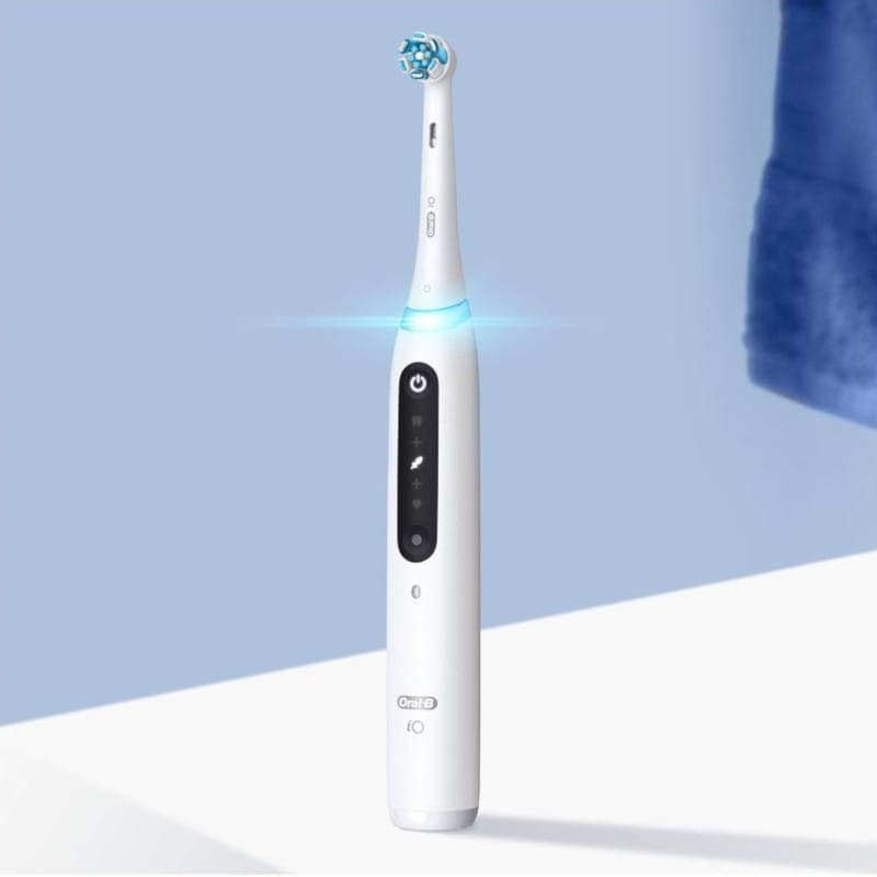 Brosse à Dents Électrique Braun Oral-B iO Series 5 Blanc - Puissant