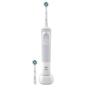 Brosse à Dents Électrique Oral-B Vitality 170 CrossAction Oscillante Blanc