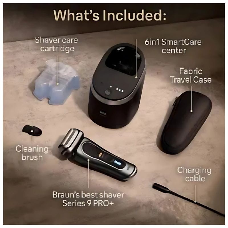 Braun Series 9 Pro+ 9565CC - Rasoir tondeur à grille - Ítem5
