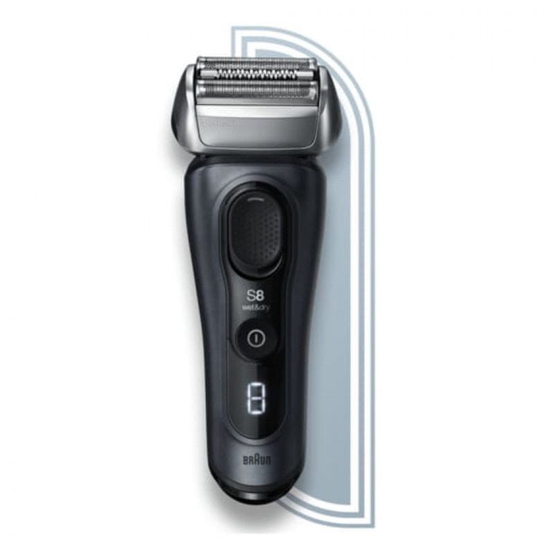 Máquina de Barbear Elétrico Braun Series 8 8413s Wet/Dry Cinzento - Item