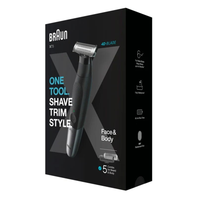 Braun X Series XT5100 Rasoir corporel sec et humide et tondeuse à barbe - Ítem3