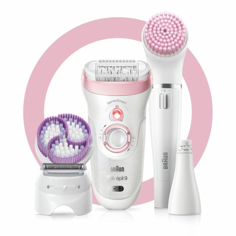 Braun Silk-épil 9 81683683 Blanc/Rose - Épilateur - Ítem1