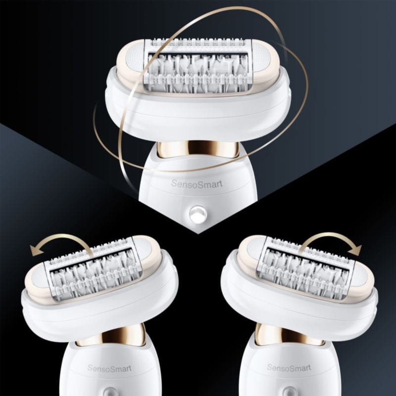 Braun Silk-épil 9 Flex 9100 BS 40 pinzas Oro/Blanco - Depiladora multifunción - Ítem3