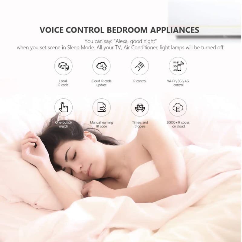 BroadLink Bestcon RM4C Mini com controlo por voz