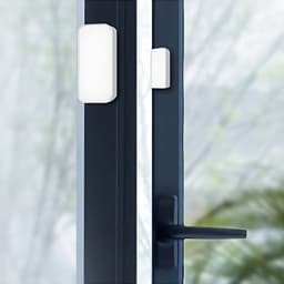 Broadlink DS4-FC com S3 Hub na moldura da janela