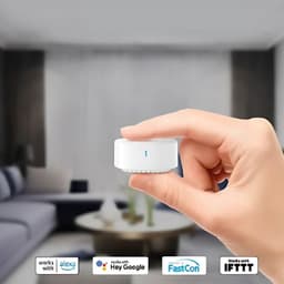 Broadlink DS4-FC com S3 Hub com dimensões reduzidas