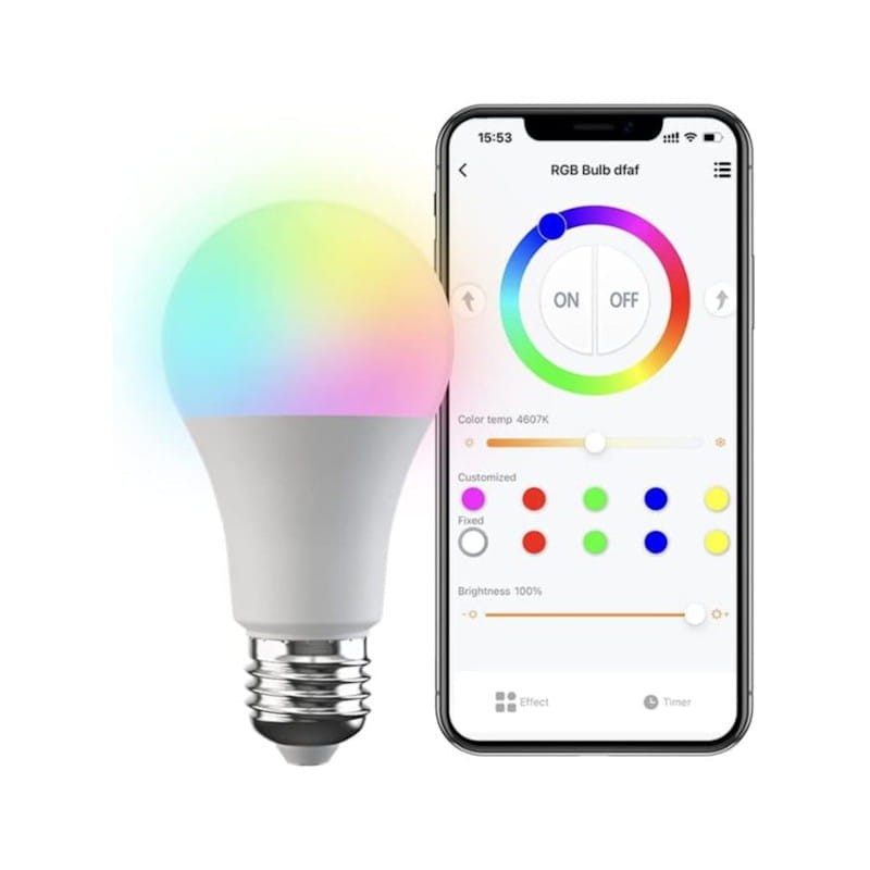 Broadlink LB4E27 E27 9W - Ampoule LED RGB intelligente - Ítem4