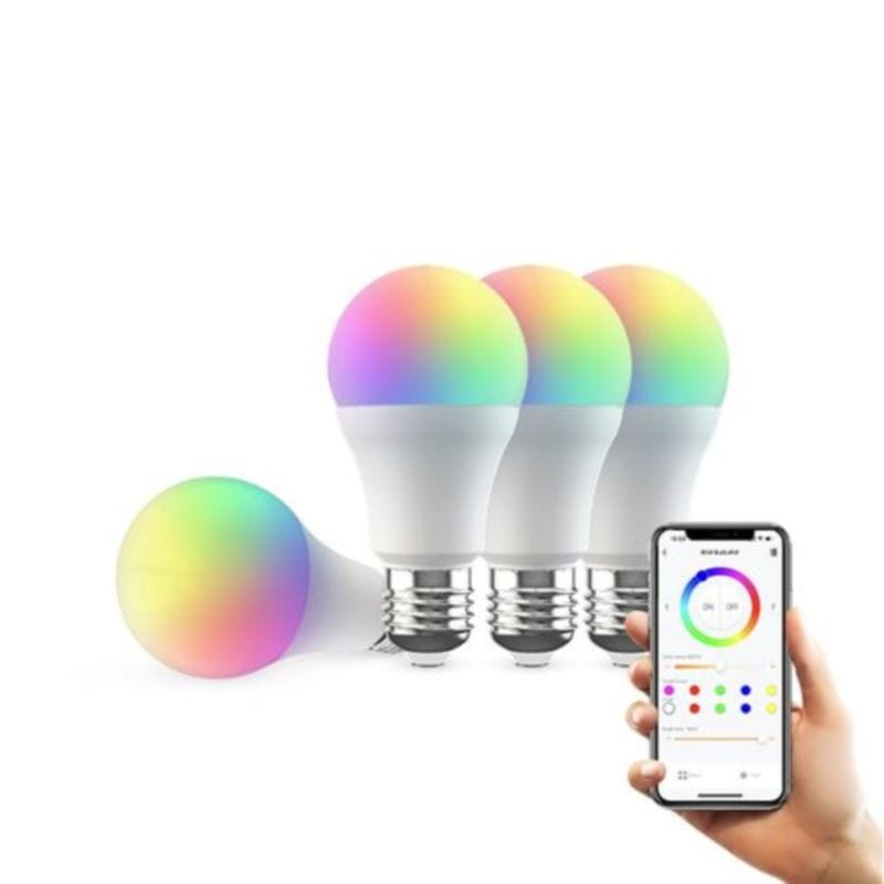 Broadlink LB4E27 E27 9W (pacote de 4) - Lâmpada LED RGB Inteligente - Item5