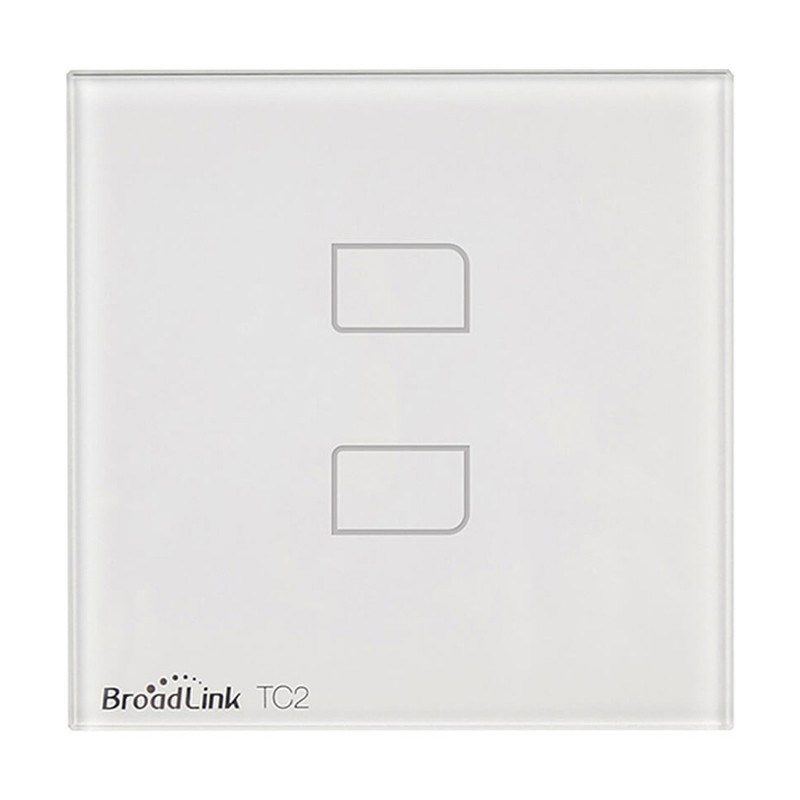 Interruptor Doble Broadlink TC2-2 Luz inteligente