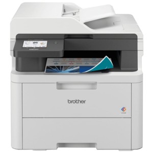 Brother DCP-L3560CDW Tinta a Cores WiFI Branco - Impressora LED