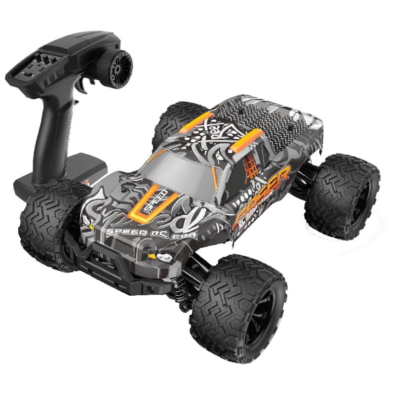 Brushless Motor 001E 1/14 4WD Truck Preto - Carro RC Elétrico - Item