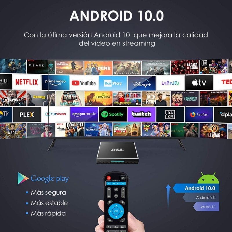 BSL ABSL432 4GB/32GB 4K HDR WiFi Android 10 - Android TV - Item5