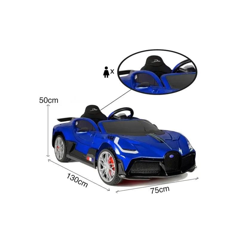 Bugatti Divo 12V Bleu - Voiture électrique pour enfants - Ítem11
