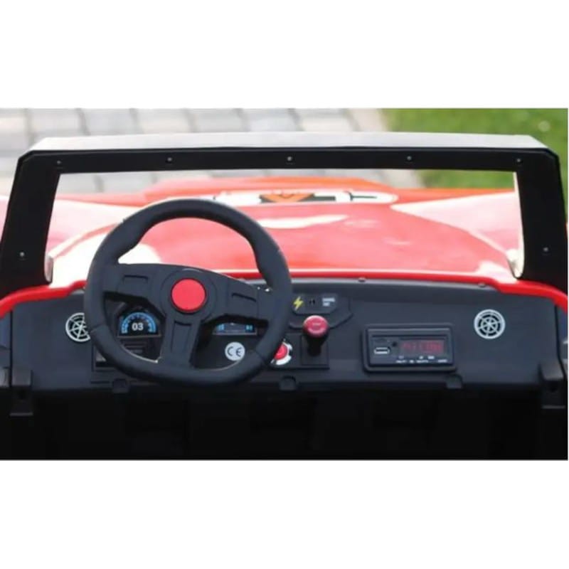 Buggy Maem 24V UTV Rojo - Coche Eléctrico para Niños - Ítem11