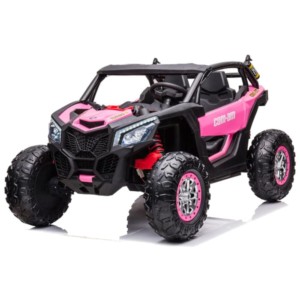 Buggy Policíal XB-2118 24V Rosa - Carro Elétrico para crianças