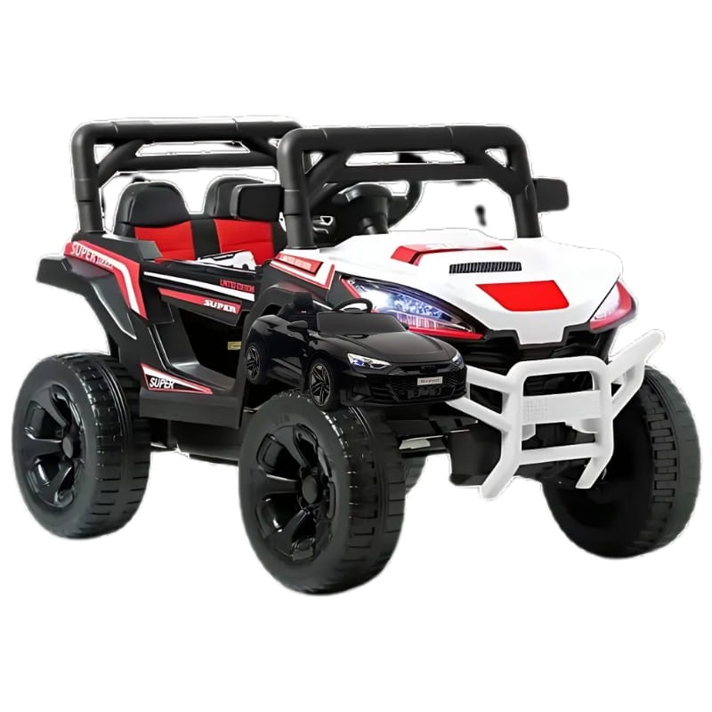 Buggy Tabernas 12V Blanco - Coche eléctrico para niños - Ítem