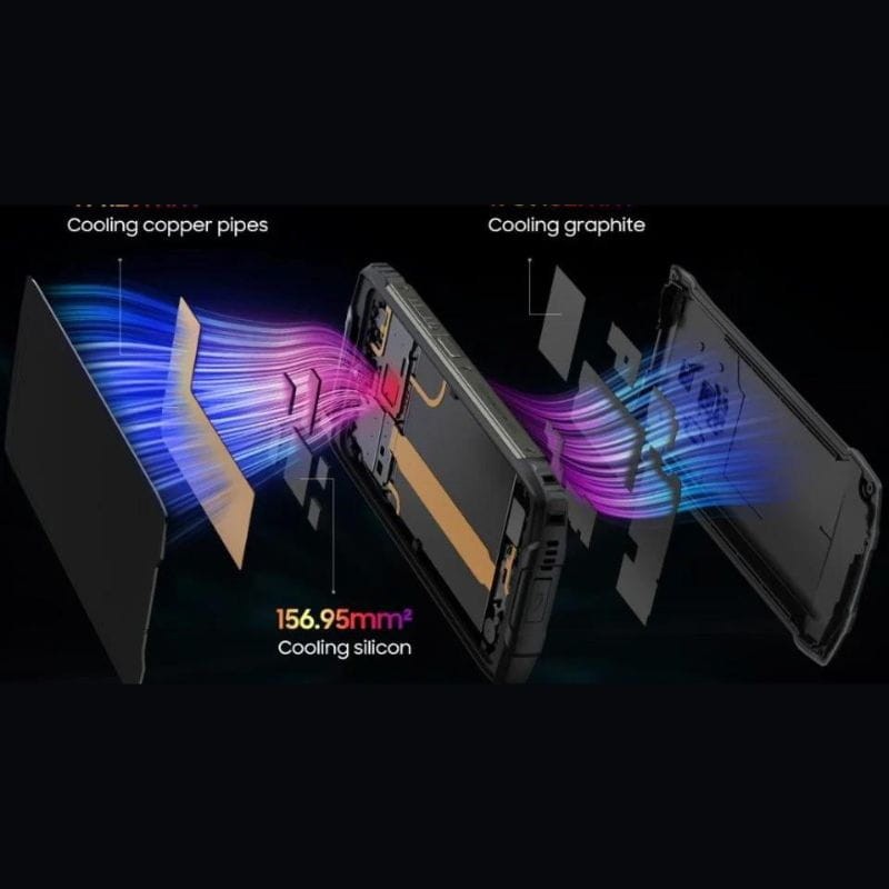 Blackview BV8900 Pro 8GB/256GB Noir - Téléphone mobile - Ítem5