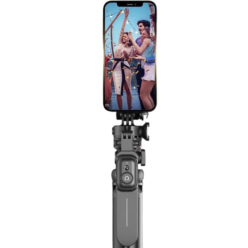 Bastão de selfie C05 com tripé extensível até 2,05 metros para smartphones e câmaras com controlo remoto - Item2