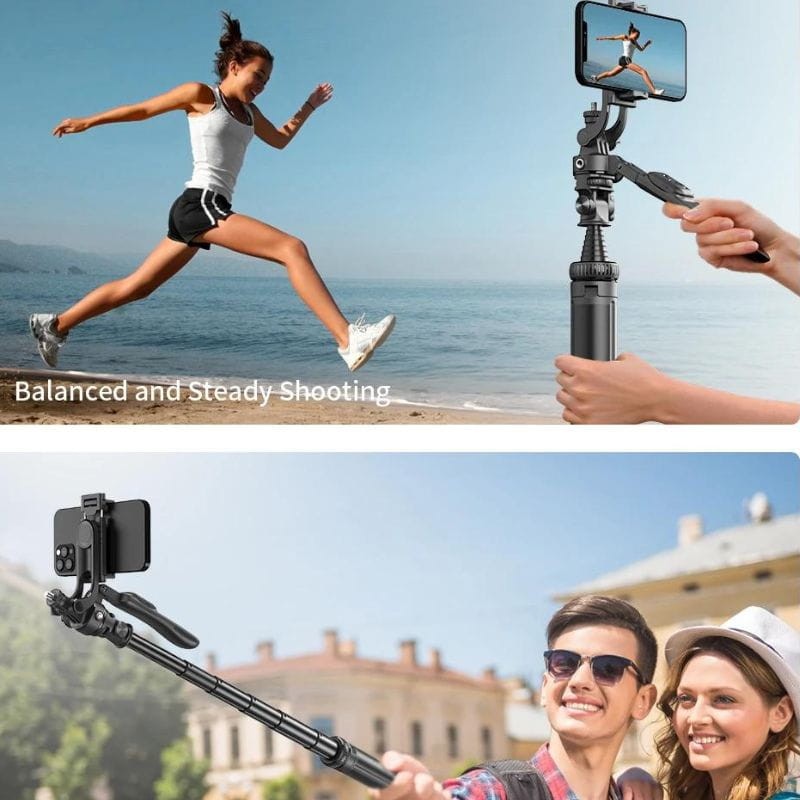 Bastão de selfie C05 com tripé extensível até 2,05 metros para smartphones e câmaras com controlo remoto - Item4