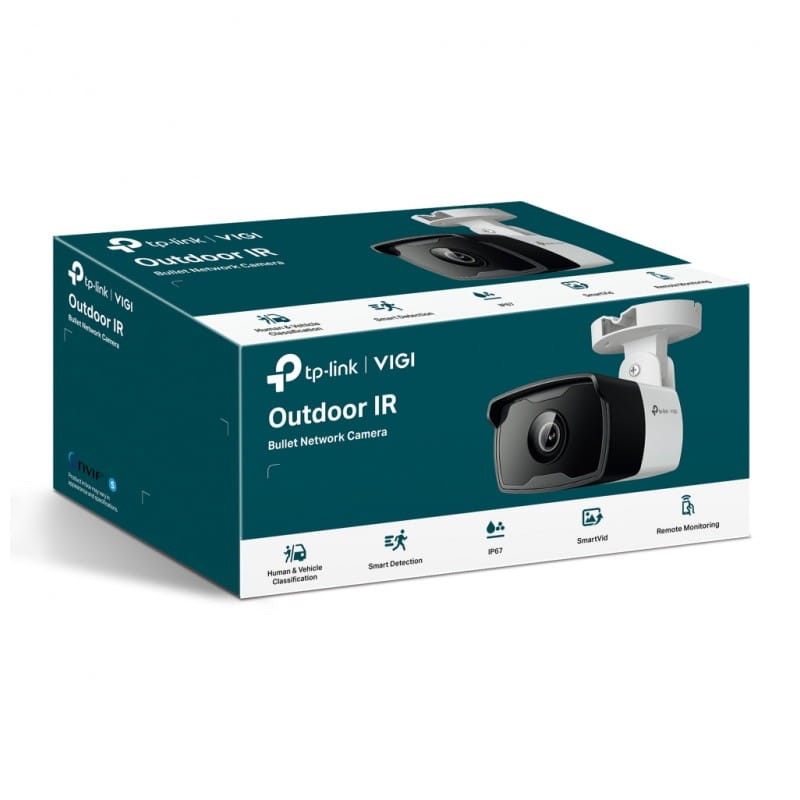 Caméra de sécurité IP Bullet VIGI C330I de TP-Link 3 MP Noir/Blanc - Ítem1