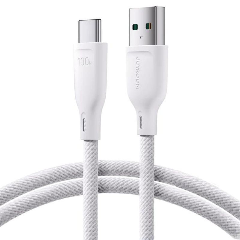 Joyroom SA34-AC6 1m 100W USB-A para USB-C Branco - Cabo de carregamento - Item