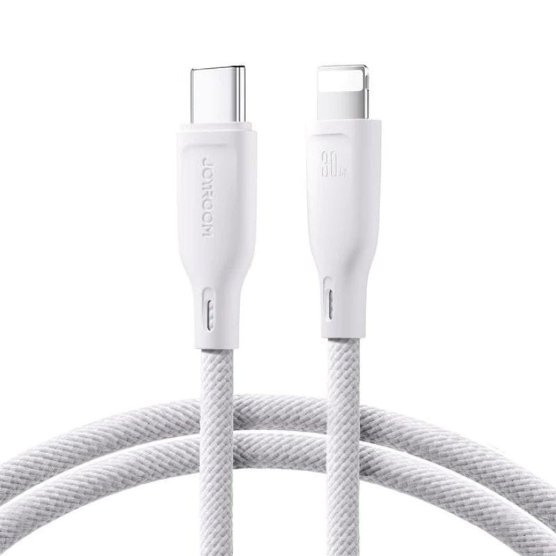 Joyroom SA34-CL3 1m 30W USB-C vers Lightning Blanc - Câble de charge - Ítem
