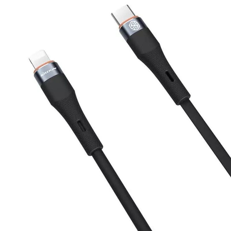 Nillkin Flowspeed 1,2m 27W USB C a Lightning Negro - Cable de Carga - Ítem1