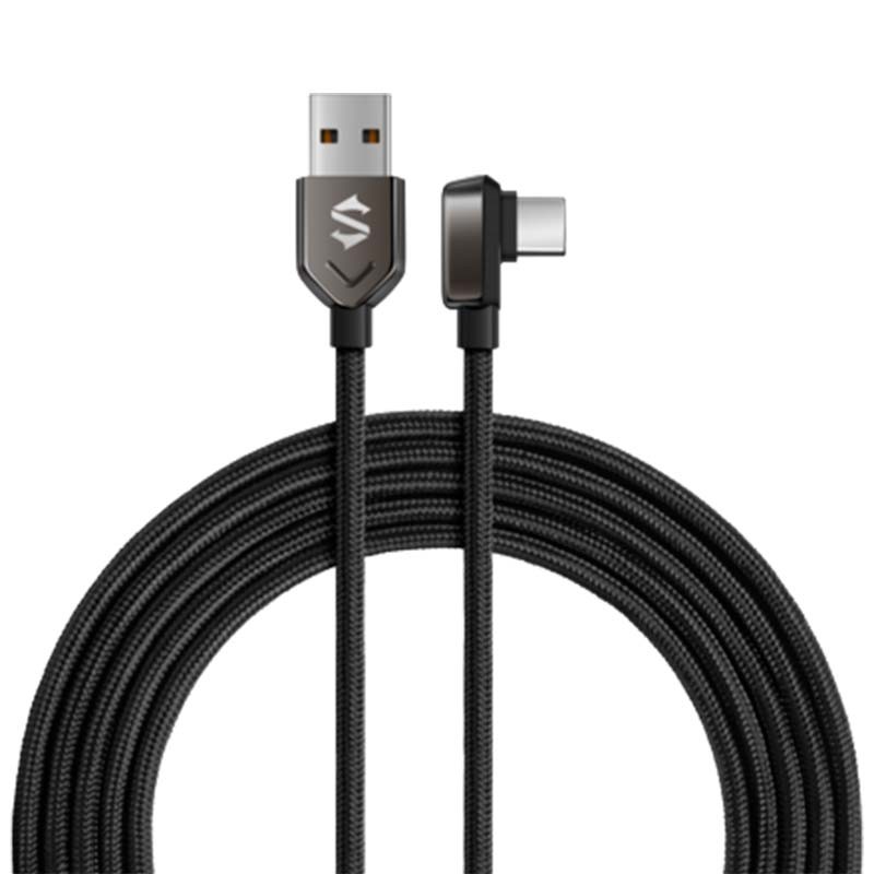 Câble Right-angle Black Shark Lightning vers USB-C