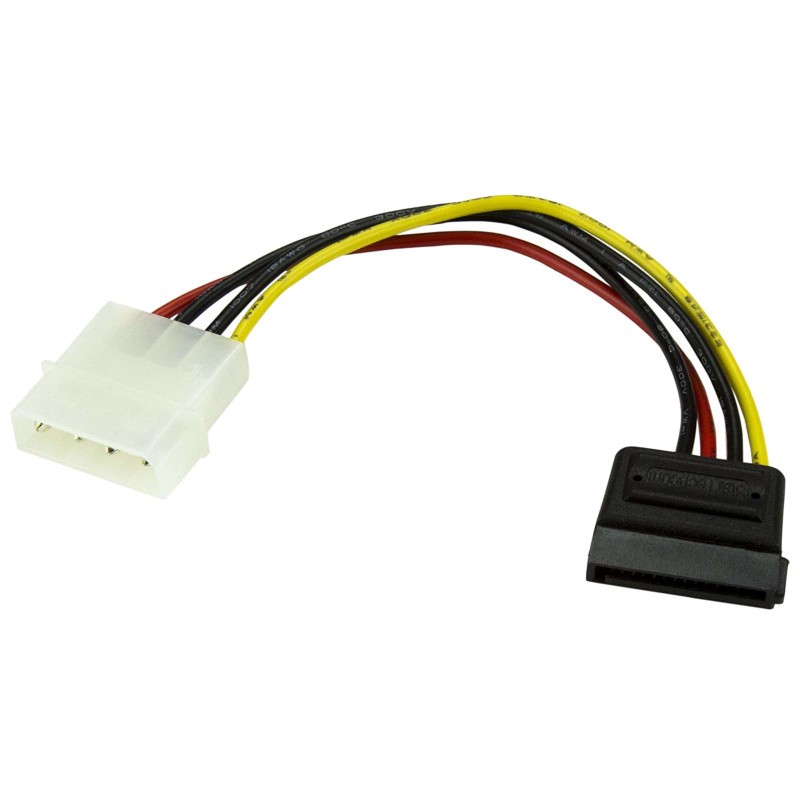 Cable adaptador de alimentación MOLEX LP4 4 Pines a SATA