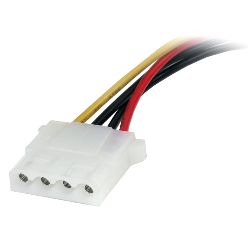 Cabo adaptador de alimentação MOLEX LP4 4 pinos para SATA - Item1